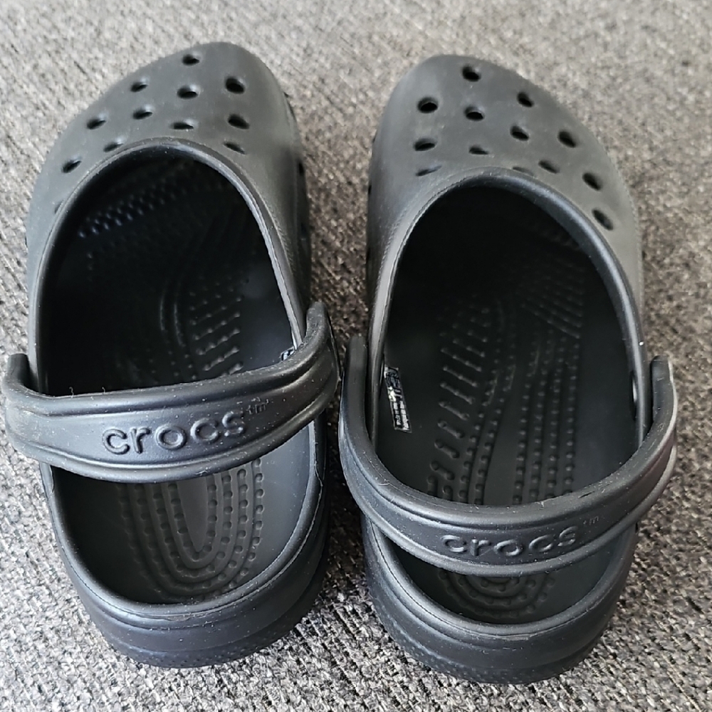 CROCS Black Sandals Lightweight Comfort